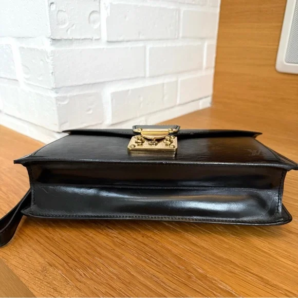 Louis Vuitton Authentic Vintage Custom Epi Sellier Clutch /Shoulder Bag - Picture 5 of 14